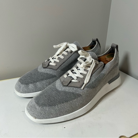 Wolf & Shepard 11 SupremeKnit Classic Gray Performance Trainer Sneaker Knit Shoe - Picture 1 of 12